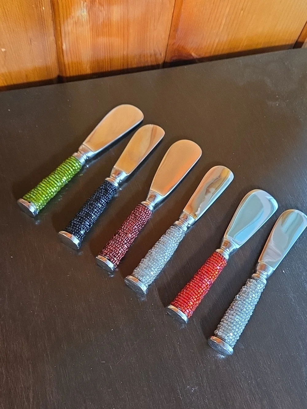 Pottery Barn Beaded Handle Spreaders